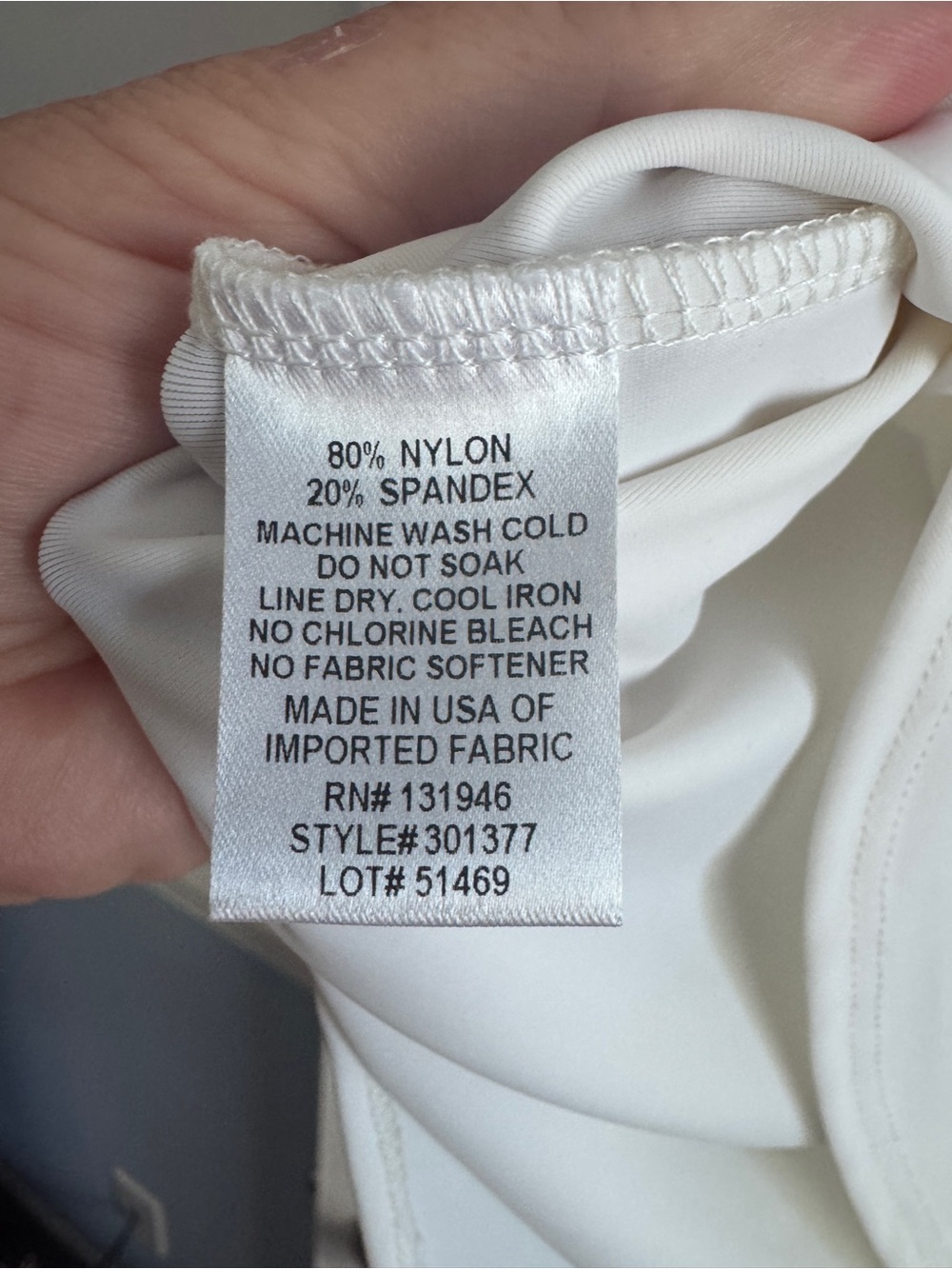 NWT Jude Connally White Sleeveless V-Neck Stretch Top XL - Picture 8 of 8